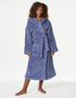 Fleece Hooded Dressing Gown